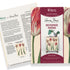 Holländska tulpaner på decoupagepapper, är färgglatt stiliserade av Annie Sloan tillsammans med Royal Horticultural Society (RHS) Decoupage Paper.
