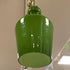 Italiensk elegant pendellampa i olivgrönt Murano-glas som ger ger en unik atmosfär. Denna enastående pendellampa designad av Targetti Sankey i muranoglas är helt underbar.