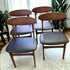 Klassiska stolar med egen personlighet och i danskt hantverk som är tillverkade på 60-talet. 