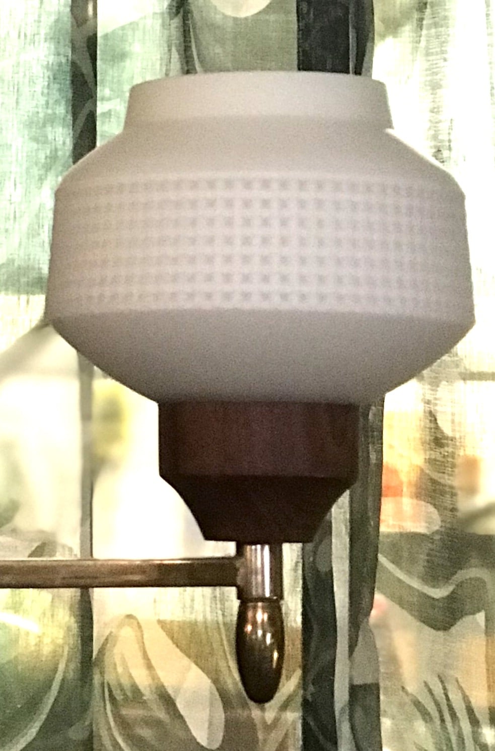 Två-armad lampa 60-tal