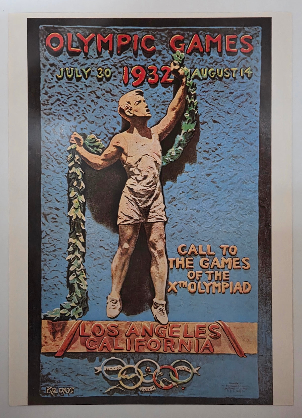 Olympiska spelen som posters