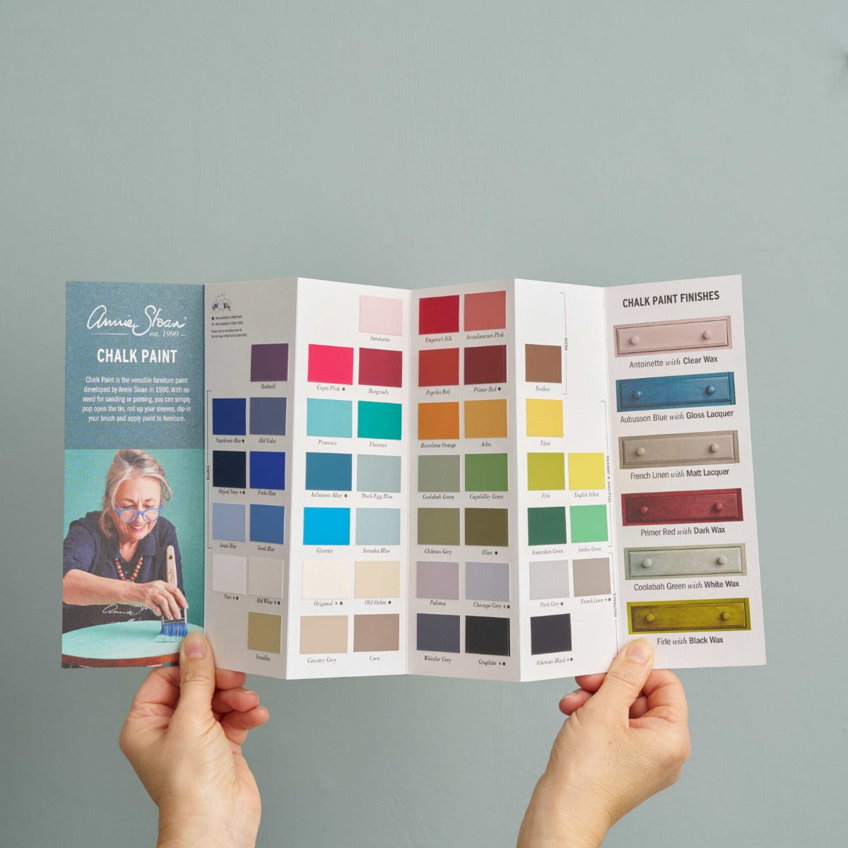 Färgkarta över Annie Sloan Chalk Paint™