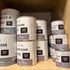 Athenian Black Chalk Paint finns i tre olika burkar; 1 liter, 500 ml och 120 ml. 