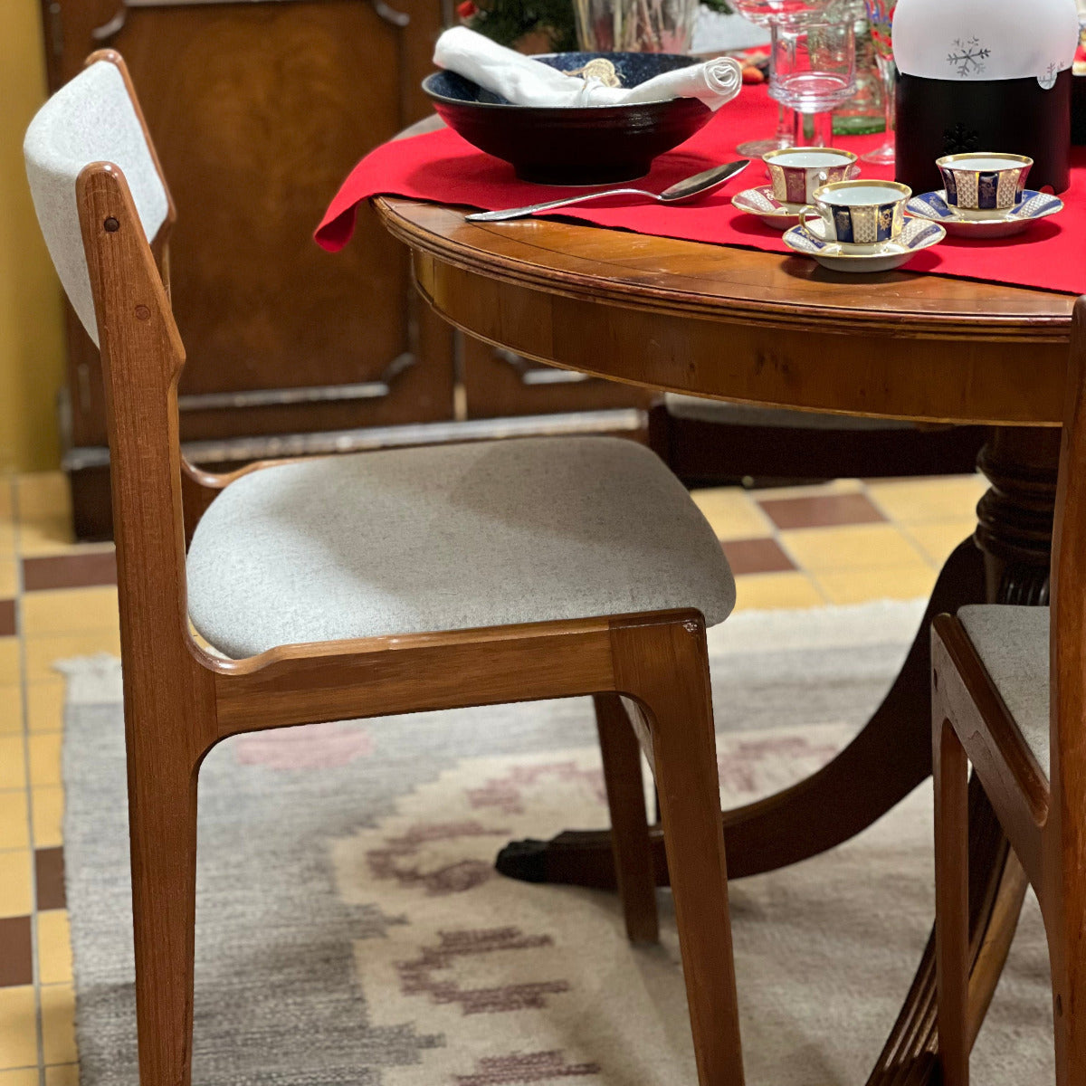 Vacker matrumsstol från Danmark