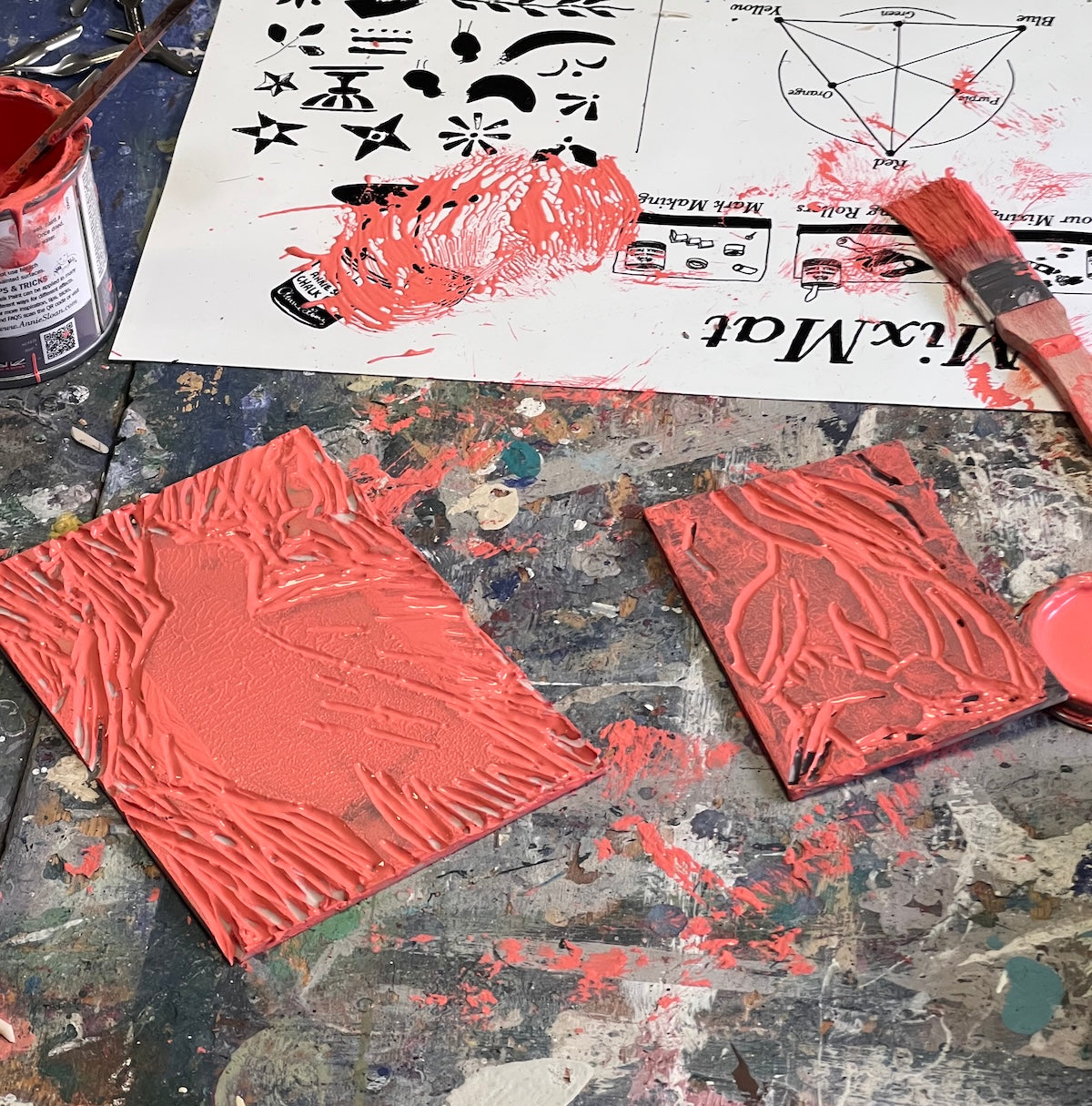 Lino Print Workshop – skapa & tryck!
