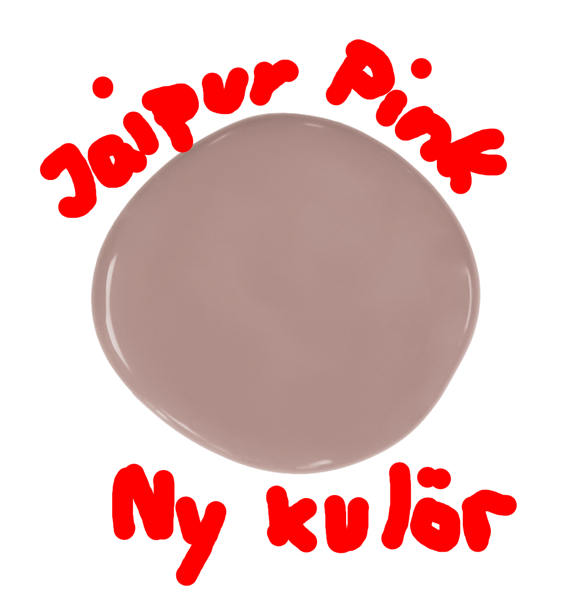 NY färg! Jaipur Pink Chalk Paint™ 500 ml