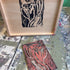 Lino Printing ger grafiskt vackert motiv, gå kurs hos GRETRO!