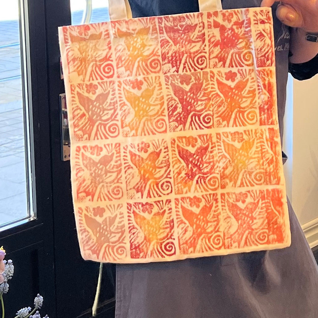 Resultatet av Lino Printing är otroligt vackert.