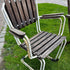 Retrostil på trädgårdsgrupp med fin patina