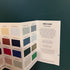 Färgkarta över Wall Paint och Satin Paint i 32 kulörer