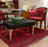 Modern sittpall i gustaviansk stil