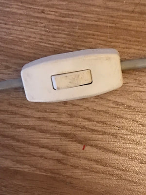 Golvlampa  med mässingsfot