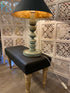 Modern sittpall i gustaviansk stil